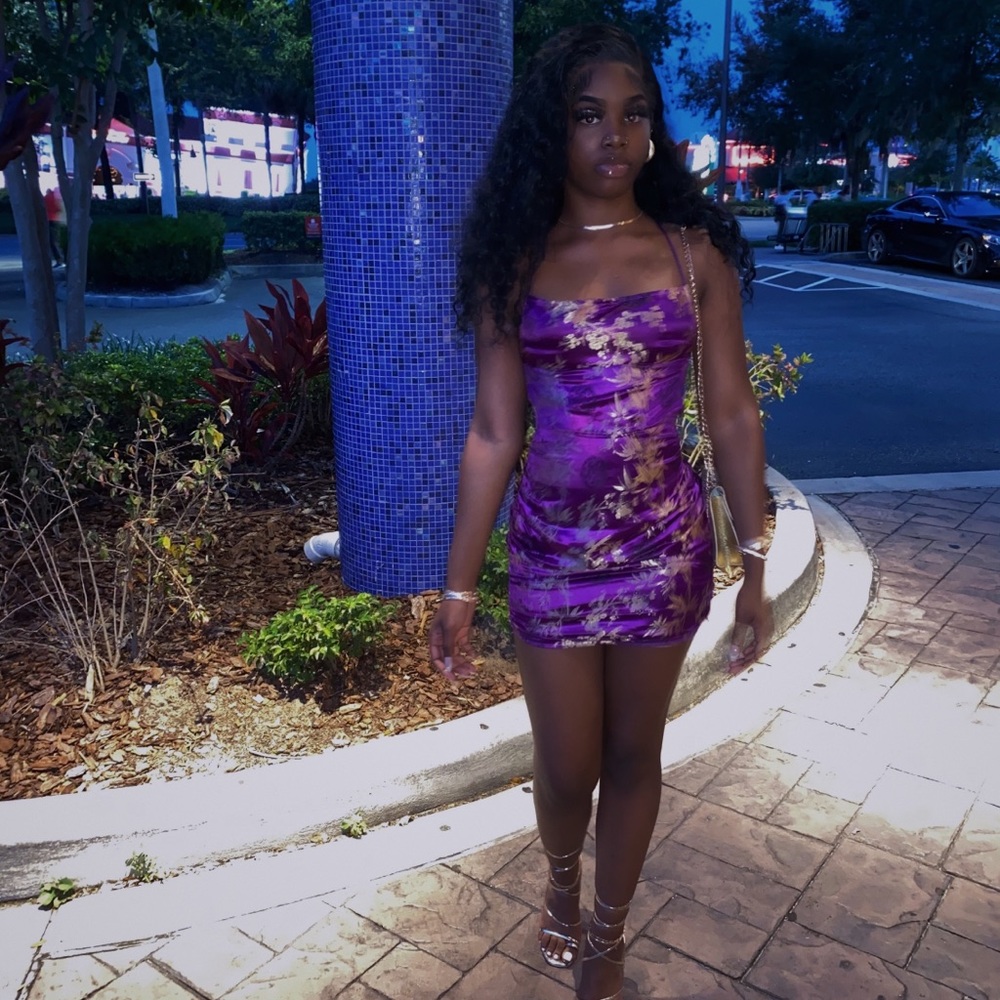 Backless Mini Dress
